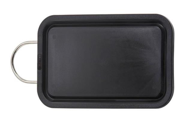 Skærebræt plastik 26,5 x 16 cm sort