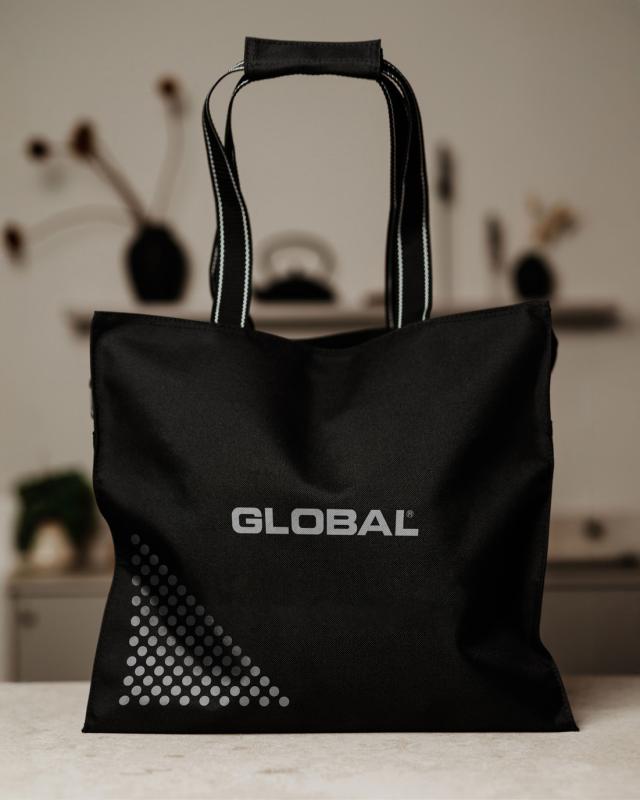 Shoppingbag med lynlås