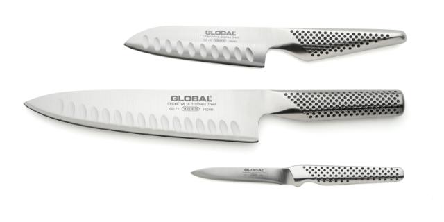 Knivsæt i 3 dele G-77, GS-90 & GSF-15