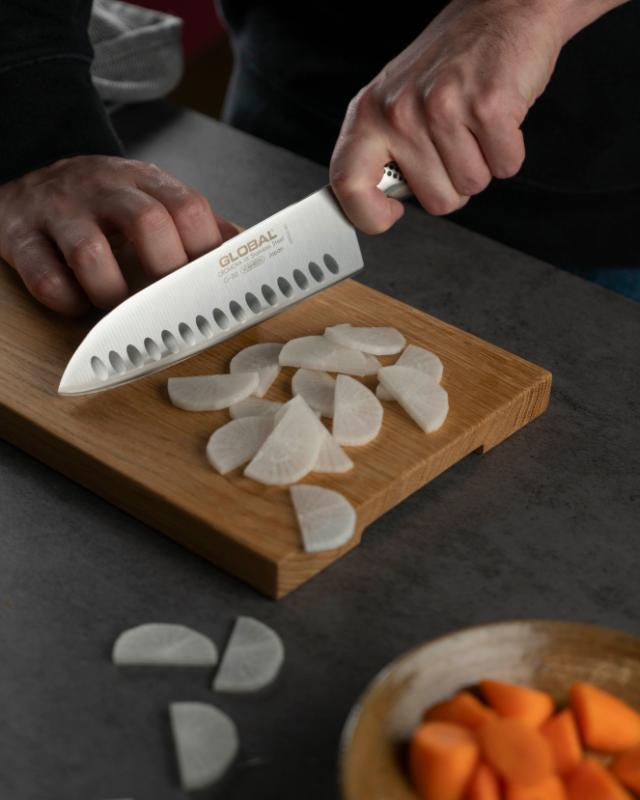 Santokukniv grantonskær 18 cm