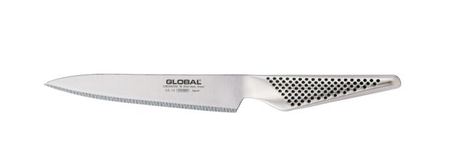 Universalkniv finsavtakket 15 cm