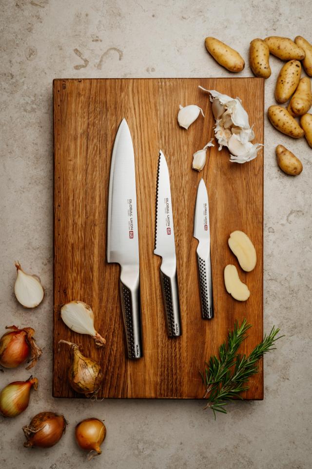 Knivsæt i 3 dele GU-01, GUS-22 & GUF-30