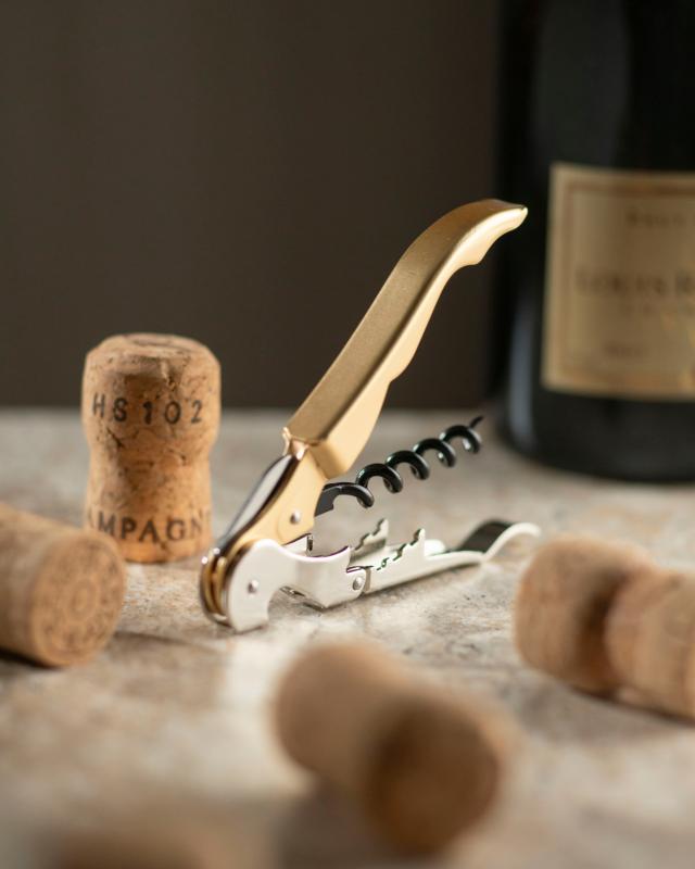 Vinåbner Pulltaps Basic 2F champagne guld