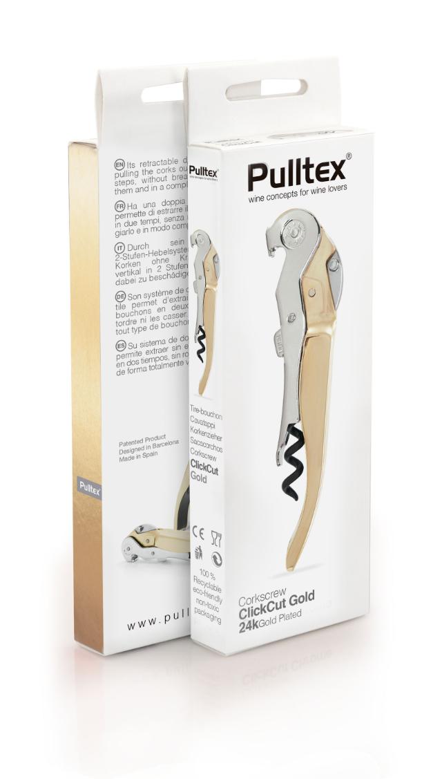 Vinåbner Clickcut guld