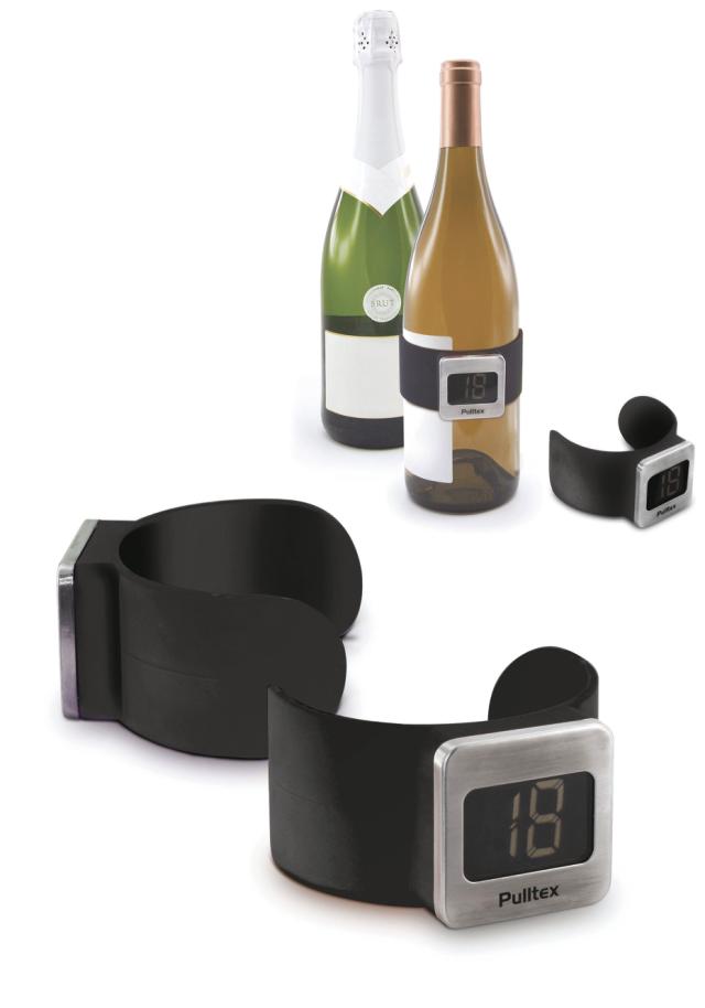 Termometer til vinflaske