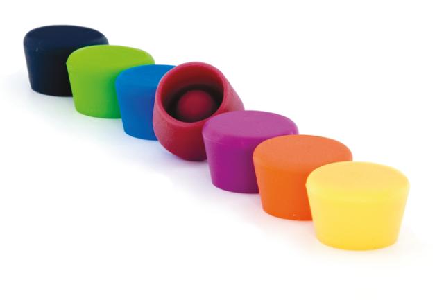 Silikone vinstopper, 2 stk