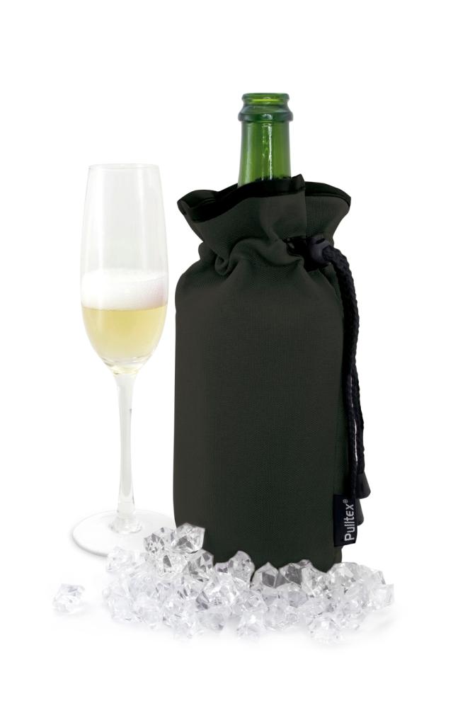 Champagne køler sort