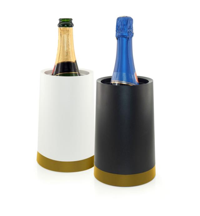 Vinkøler med separat gel hvid/guld