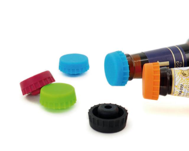 Silikone Beer stopper 2-pak
