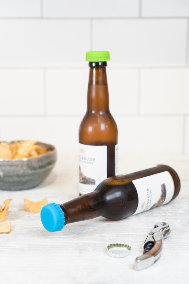 Silikone Beer stopper 2-pak