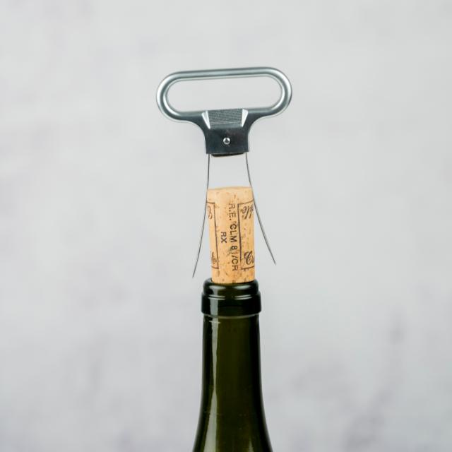 Vinåbner med blad