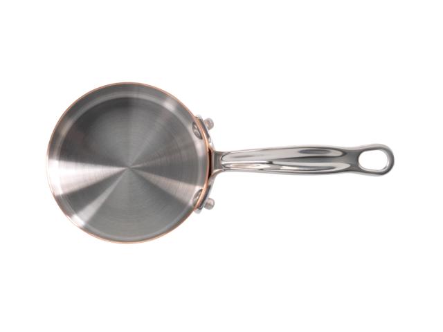 Minikasserolle i kobber 9 cm