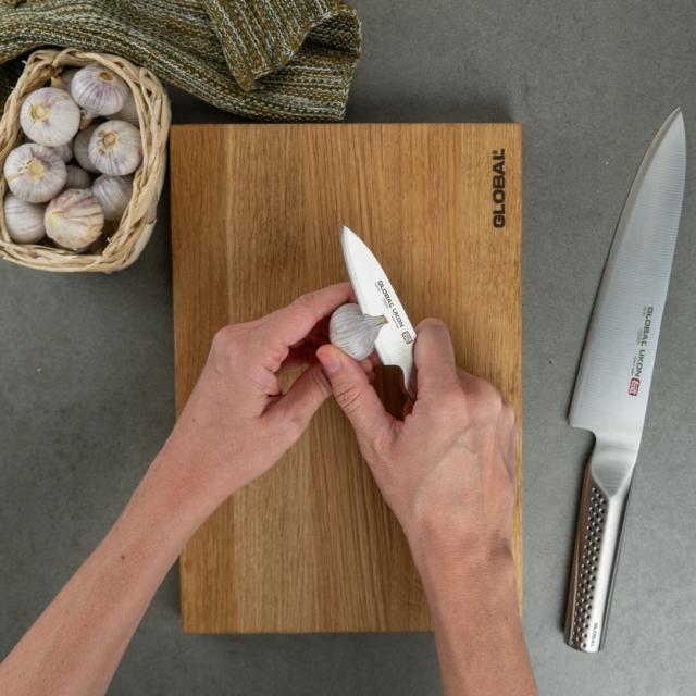 Skrællekniv 9 cm smedet