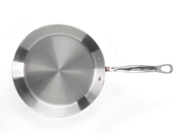 Stegepande i kobber 28 cm