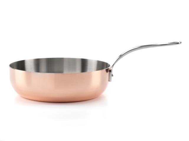 Sauteuse i kobber 2 l