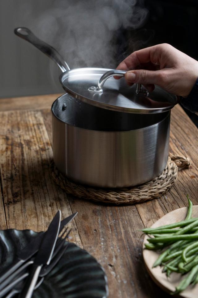 Kasserolle med låg 2 l